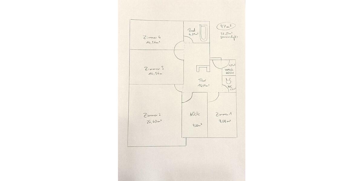 Etagenwohnung Roding - 1 Zimmer, 14 m&sup2;, 330&euro; | Angebot:26673526