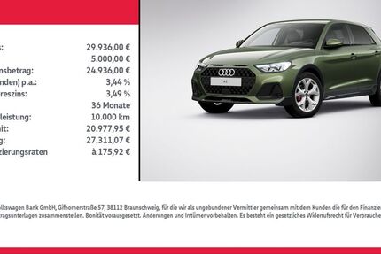 Audi A1 4.210 km 29.936 &euro; Nordhausen 99734