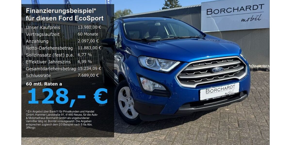 Ford EcoSport 33.000 km 13.980 &euro; Stemwede - Dielingen 32351