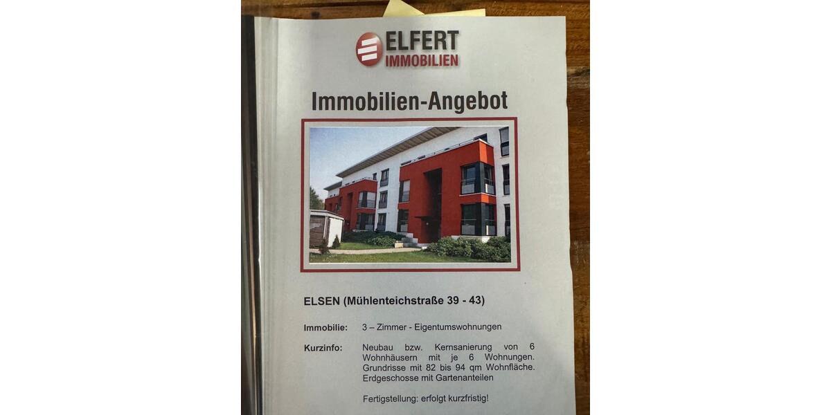 Einfamilienhaus Paderborn Elsen - 3 Zimmer, 82 m&sup2;, 294.900&euro; | Angebot:26414904