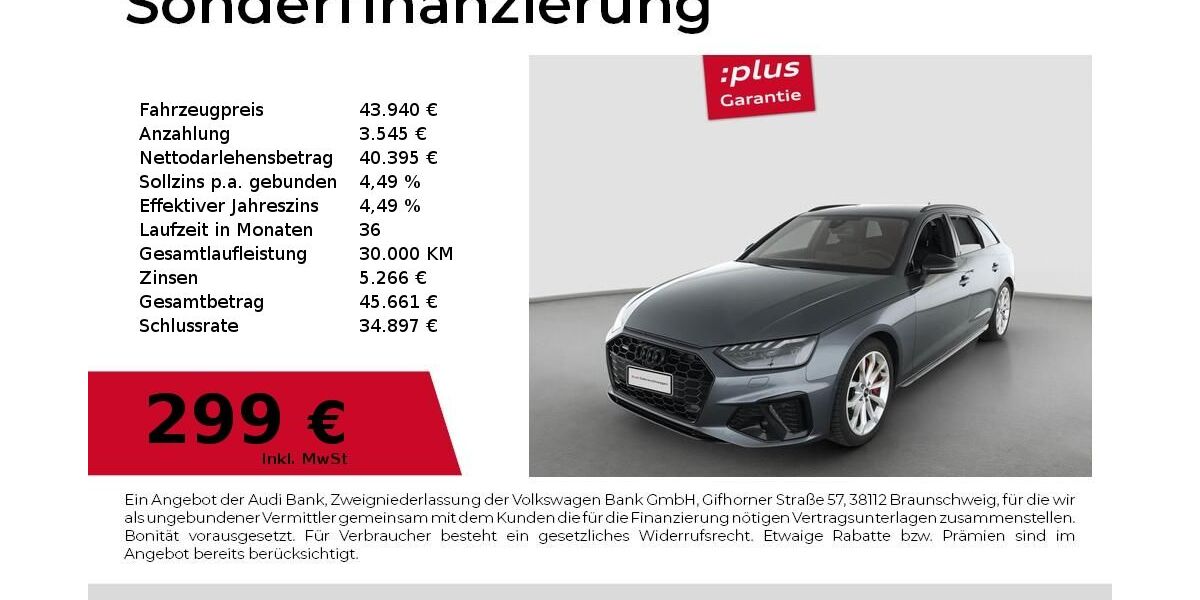 Audi A4 37.054 km 43.940 &euro; Magdeburg 39126