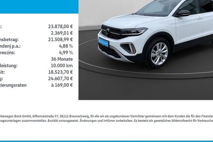 VW T-Cross 19.240 km 23.379 &euro; Mühlhausen/Thüringen 99974