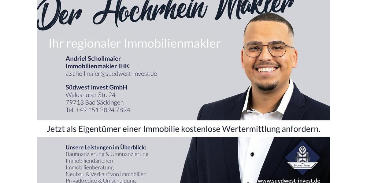 Dachgeschoßwohnung Bad Säckingen - 2 Zimmer, 57 m&sup2;, 684&euro; | Angebot:25433245