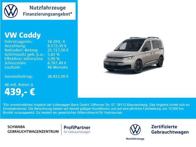 VW Caddy 9.600 km 34.290 &euro; Gersthofen 86368