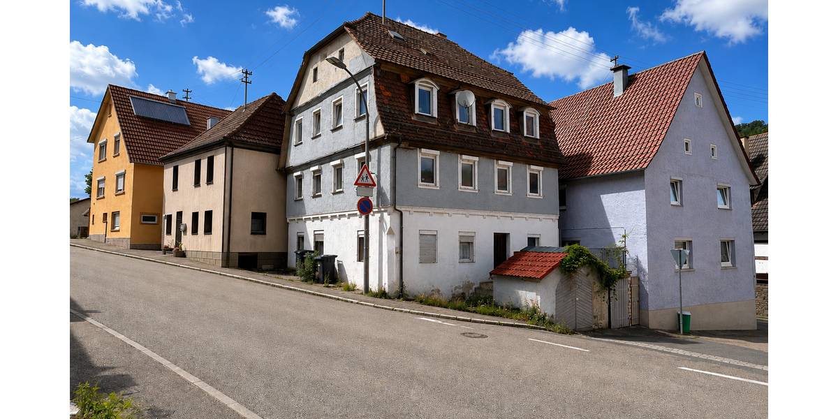Einfamilienhaus Künzelsau - 8 Zimmer, 220 m&sup2;, 149.000&euro; | Angebot:26876615