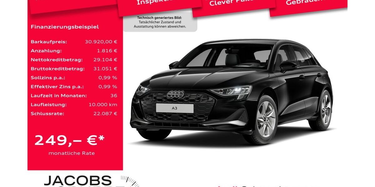 Audi A3 17.087 km 30.920 &euro; Aachen 52078