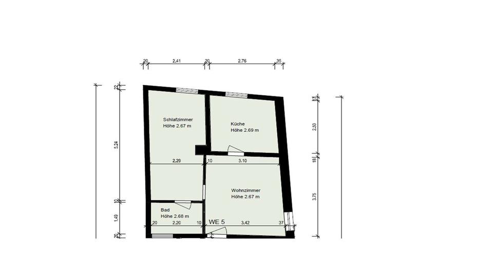 Etagenwohnung Boppard - 2 Zimmer, 34 m&sup2;, 430&euro; | Angebot:25965341