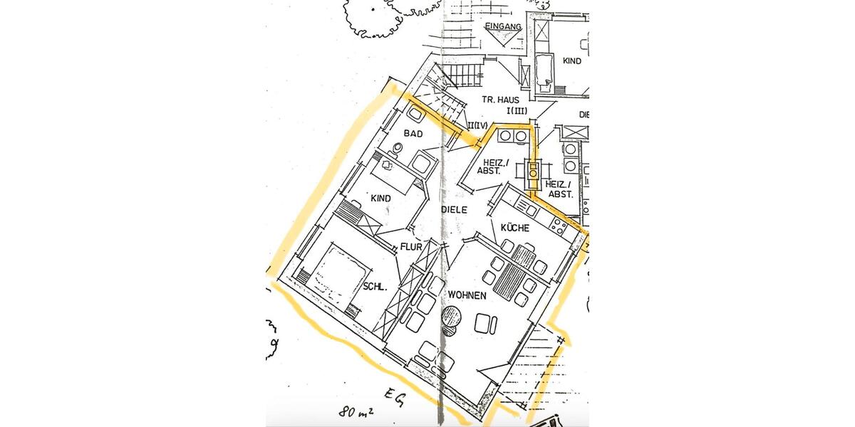 Erdgeschoßwohnung Lemförde - 3 Zimmer, 80 m&sup2;, 209.900&euro; | Angebot:26035900