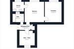Helle 3-Zimmer Wohnung im Hochparterre