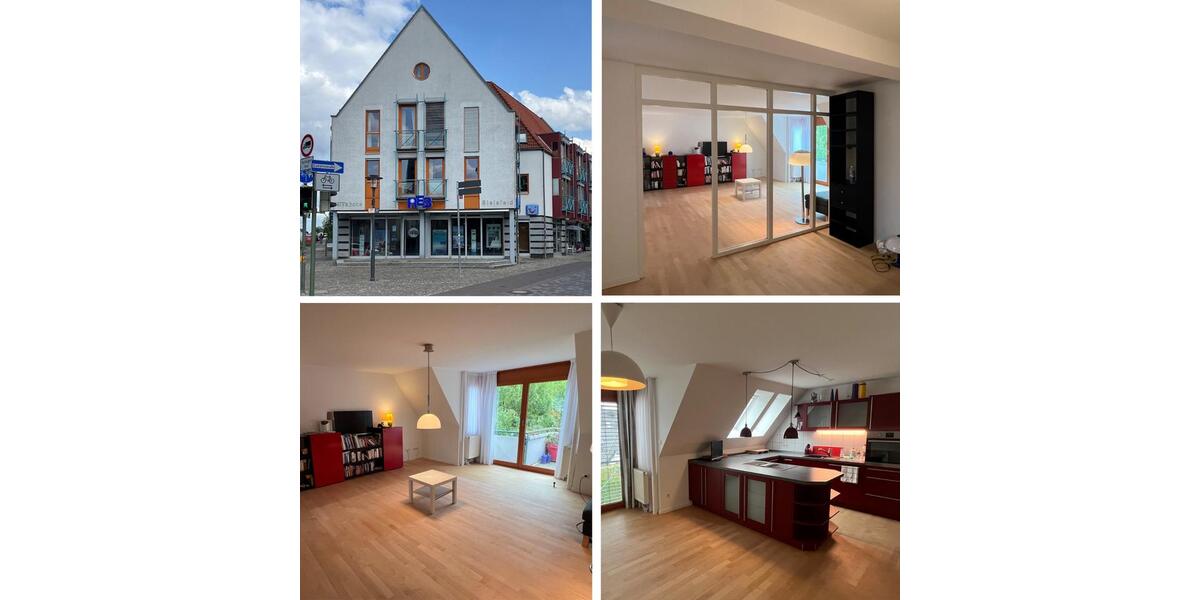 Provisionsfrei - Zentral gelegene helle, moderne DG Wohnung 3 zimmer