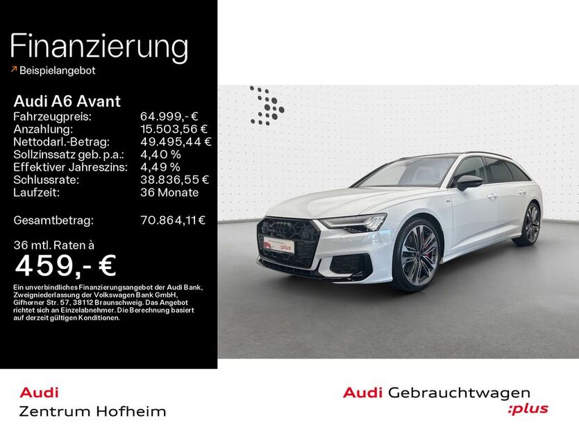 Audi A6 11.610 km 64.999 € Hofheim 65719