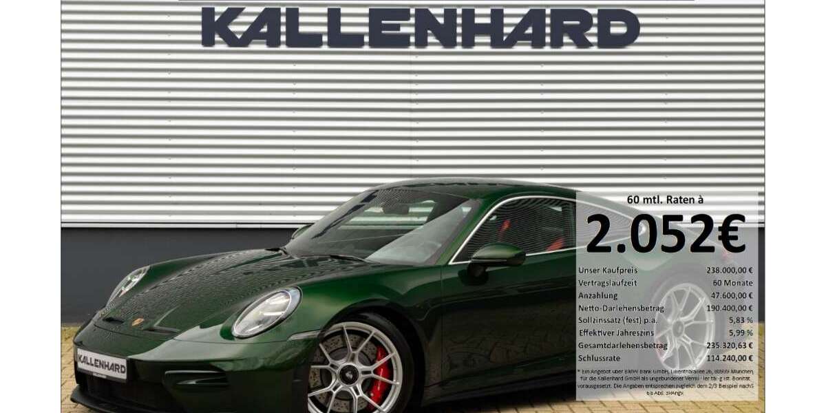 Porsche 992 5.963 km 238.000 &euro; Köln 51149