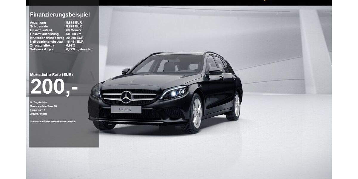 Mercedes-Benz C 200 84.094 km 23.170 &euro; Neumünster 24539