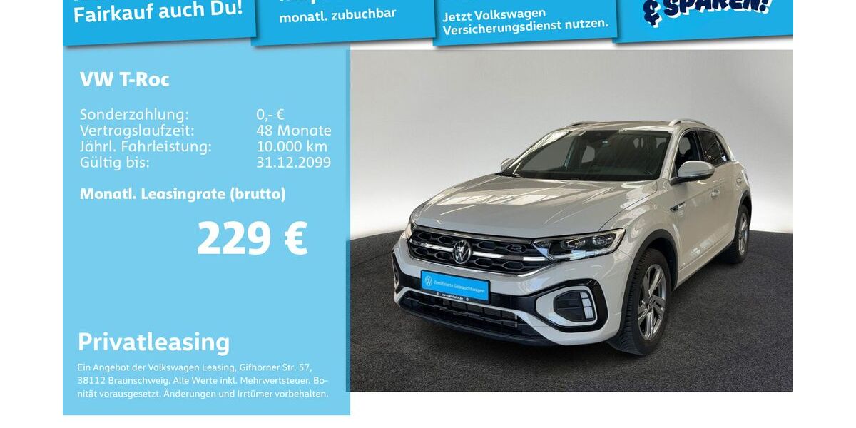 VW T-Roc 19.726 km 21.497 &euro; Mannheim 68309