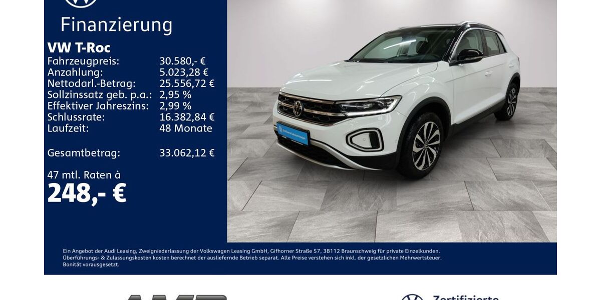 VW T-Roc 9.190 km 29.980 &euro; Borna 04552