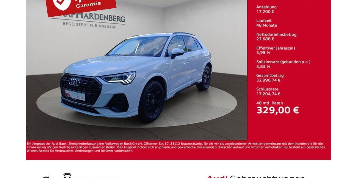 Audi Q3 4.800 km 44.555 &euro; Lahr 77933