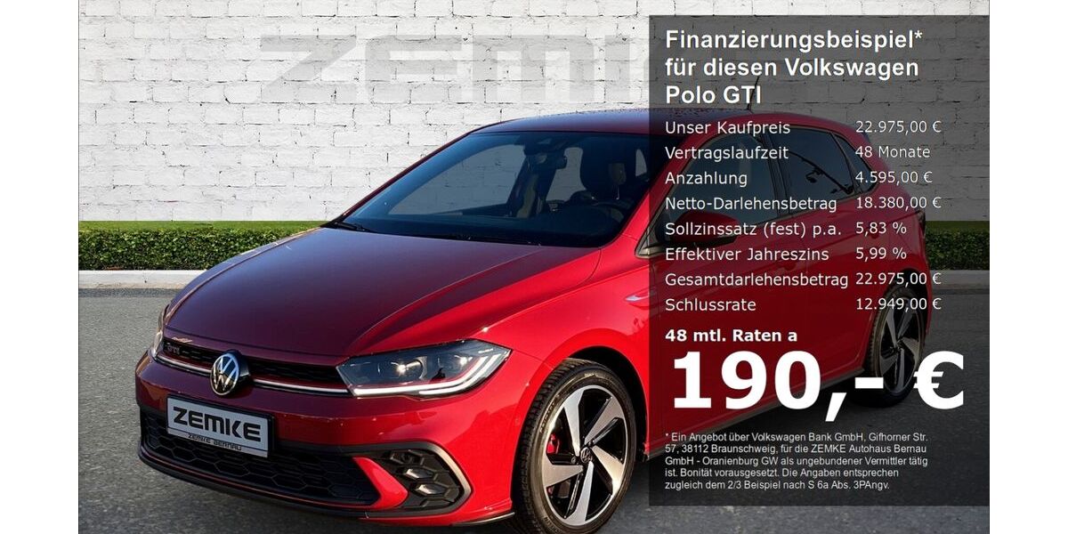 VW Polo 44.025 km 22.475 &euro; Oranienburg 16515