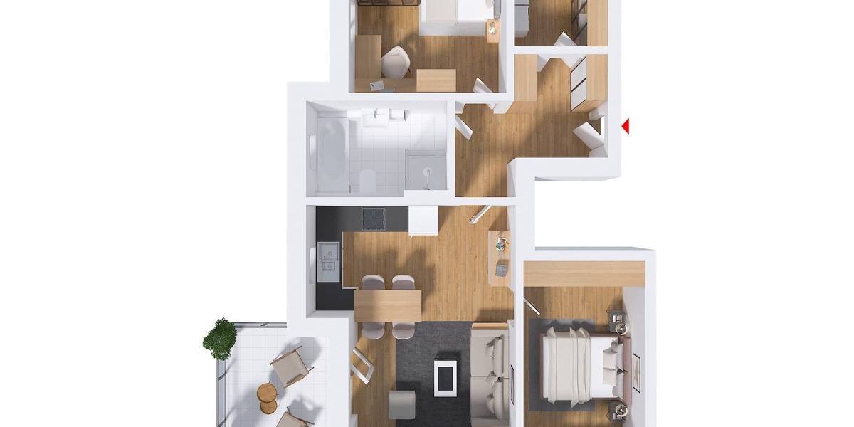 Exklusive Neubauwohnungen - Etagenwohnung Diekholzen Söhre | Angebot:23990759