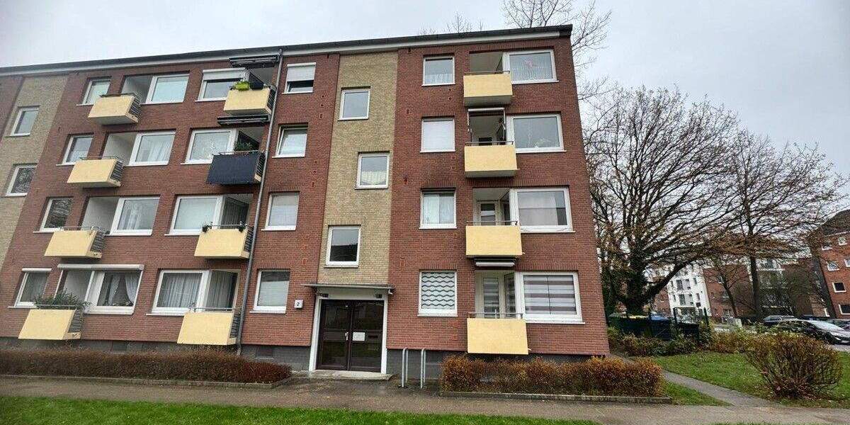 Vermietete 2,5-Zimmer-Eigentumswohnung mit Balkon in Lübeck St. Loremz-Nord (Musikerviertel) 2 zimmer