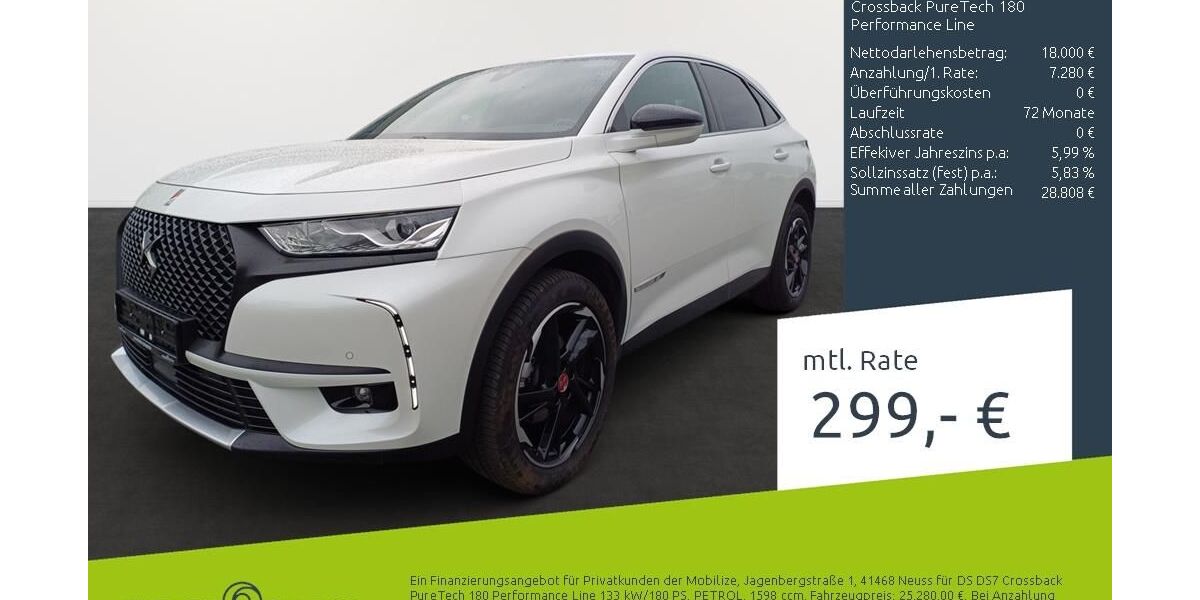 DS Automobiles DS7 (Crossback) 9.416 km 25.280 &euro; Stuhr 28816