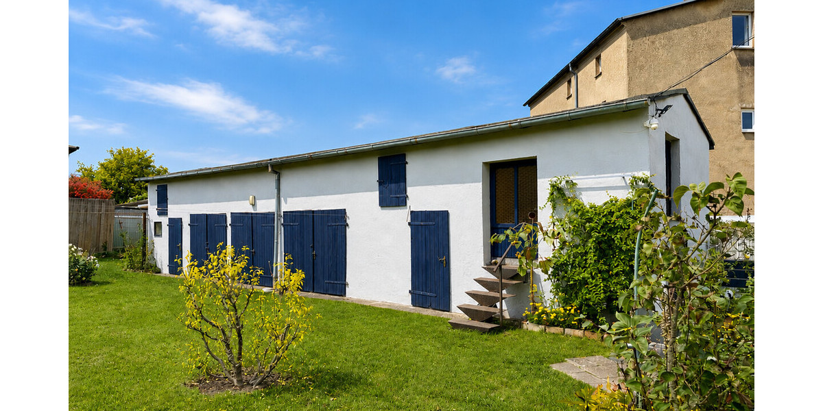 HORN IMMOBILIEN ++ liebevoll renoviertes Ein- oder Zweifamilienhaus in Torgelow mit großem Grundstück - Doppelhaushälfte Torgelow | Angebot:26674182