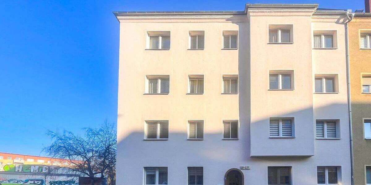 Etagenwohnung Leipzig Eutritzsch - 2 Zimmer, 46 m&sup2;, 600&euro; | Angebot:26824910