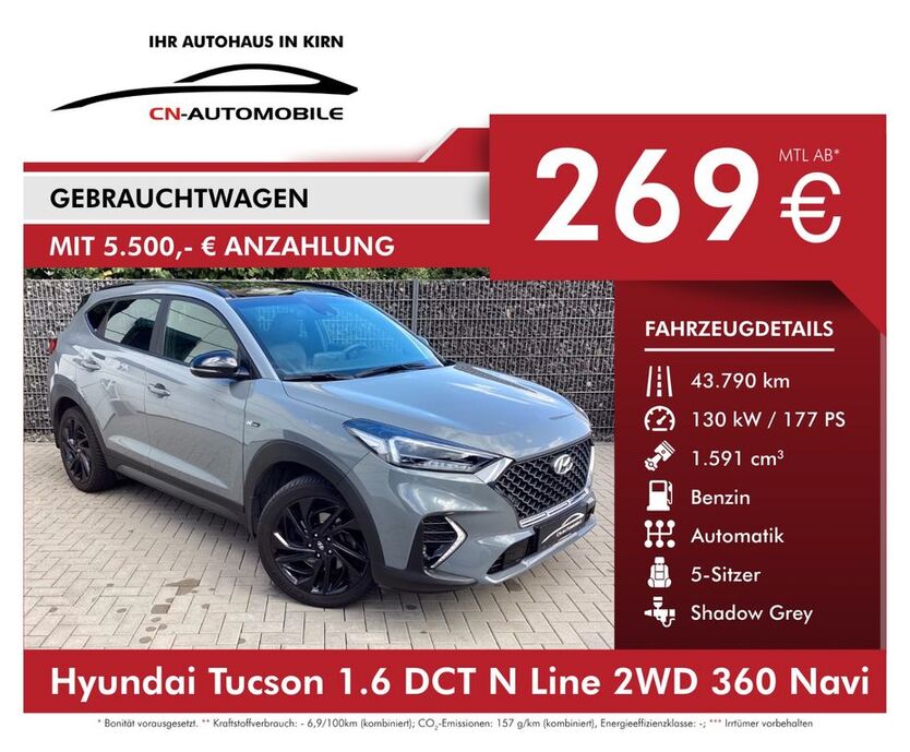 Hyundai TUCSON 43.790 km 27.490 € Kirn 55606