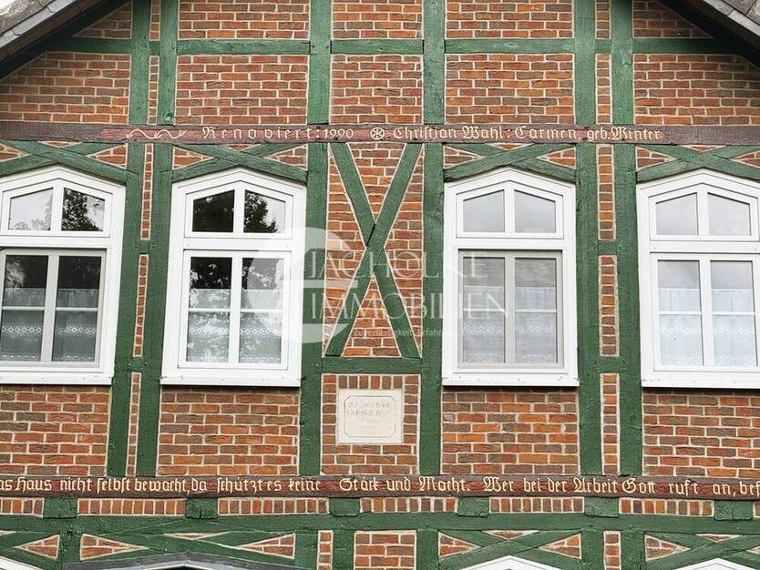 Wohnen im historischen Rundling - Denkmalgeschützte Fachwerkidylle im Wendland