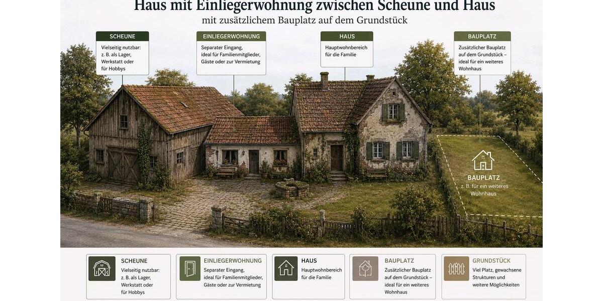Einfamilienhaus Ravenstein - 4 Zimmer, 80 m&sup2;, 250.000&euro; | Angebot:26878997