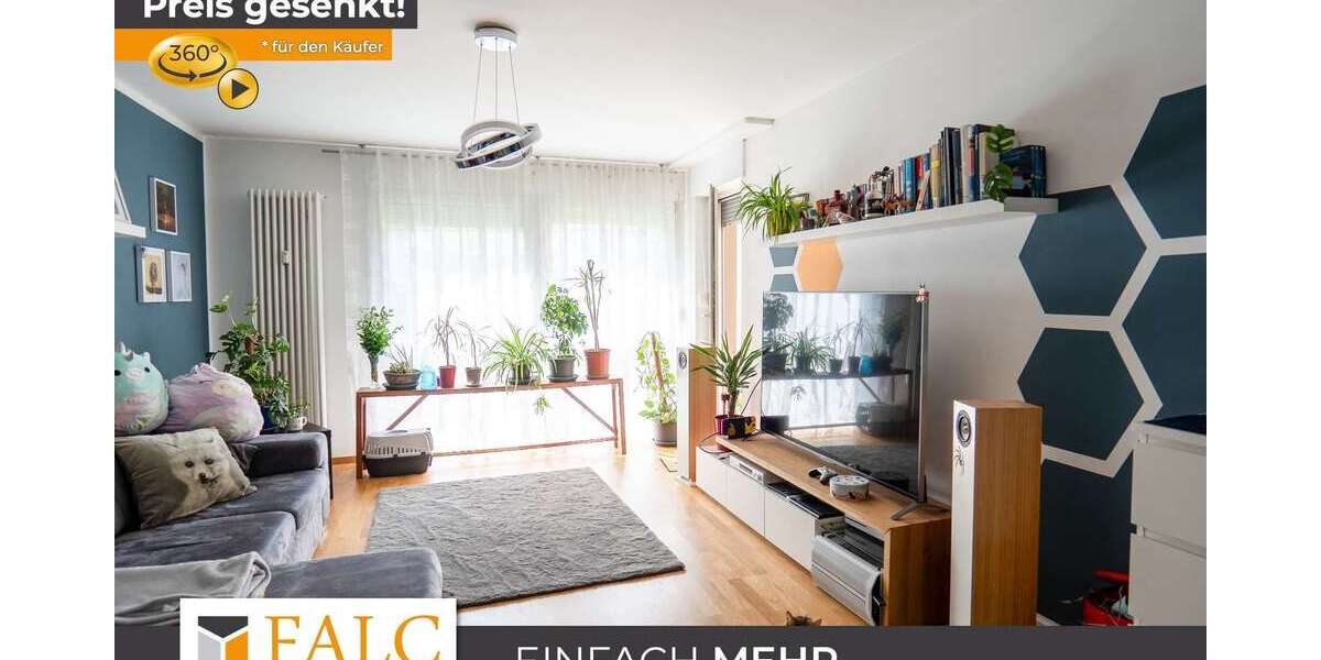 Etagenwohnung Ottobrunn - 3 Zimmer, 81 m&sup2;, 449.000&euro; | Angebot:27130903