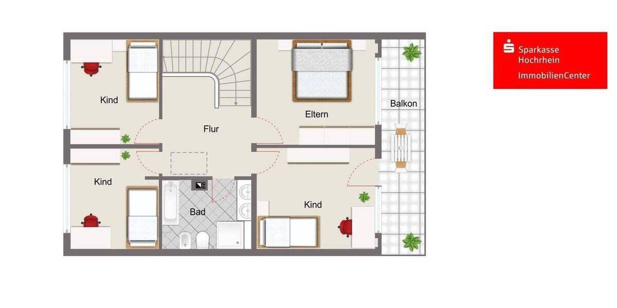 Reihenmittelhaus Bad Säckingen - 8 Zimmer, 189 m&sup2;, 420.000&euro; | Angebot:26343838