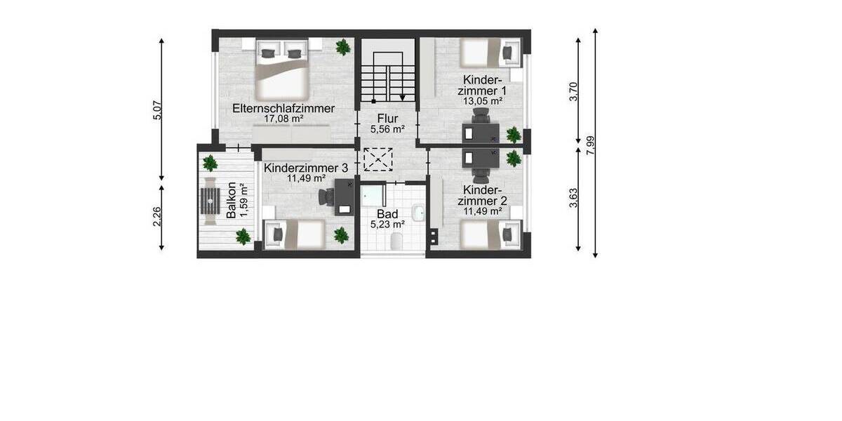 Doppelhaushälfte Harsefeld - 6 Zimmer, 129 m&sup2;, 295.000&euro; | Angebot:25731084