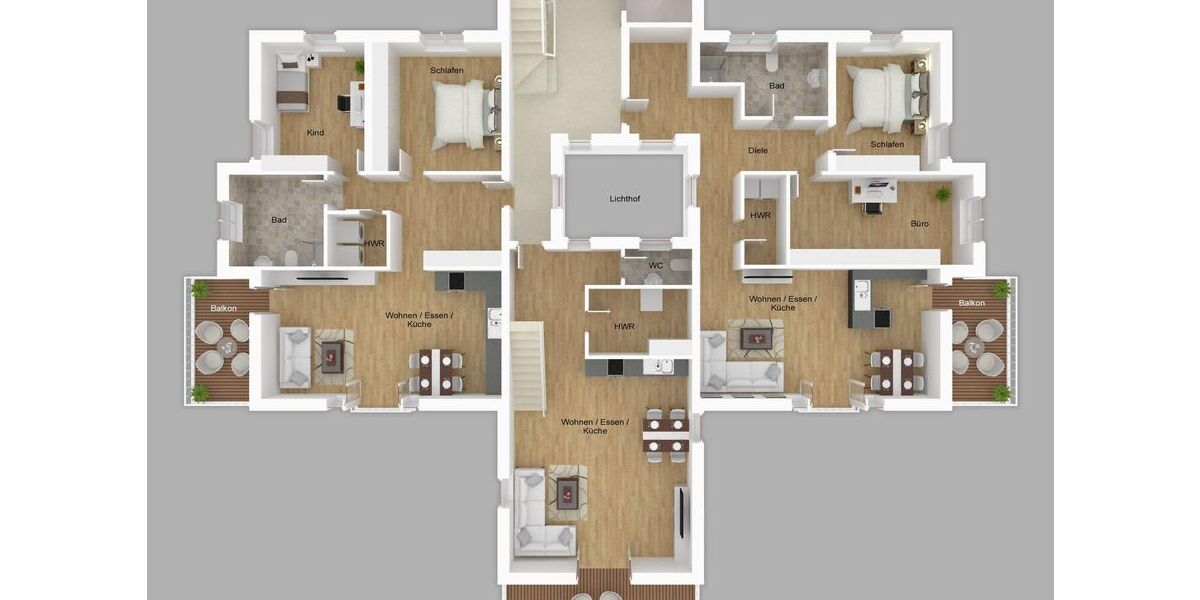 Altersgerechte 3 Zimmer Eigentumswohnung in der Nähe von Bamberg - Appartement Bischberg | Angebot:26712888