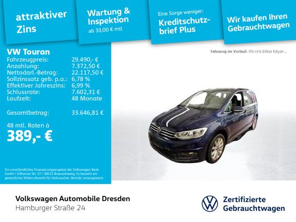 VW Touran 52.492 km 29.490 &euro; Dresden 01067