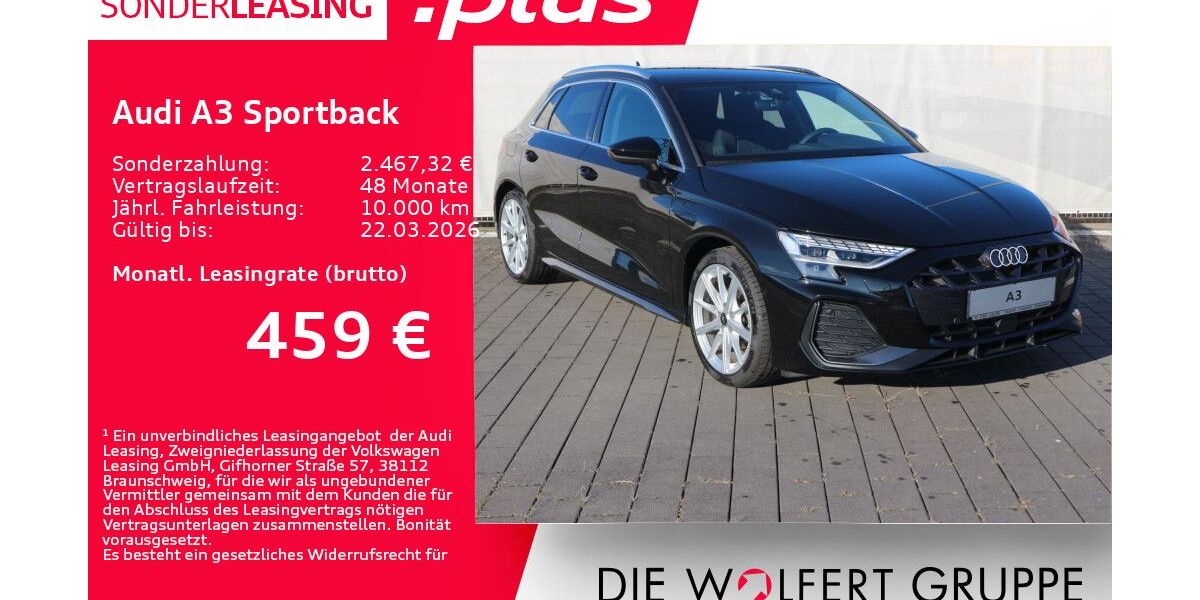 Audi A3 26.142 km 38.879 &euro; Großwallstadt 63868