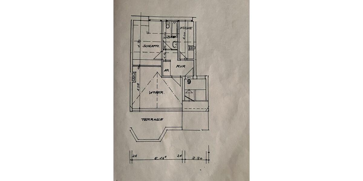 Dachgeschoßwohnung Bargteheide - 2 Zimmer, 58 m&sup2;, 185.000&euro; | Angebot:24739961