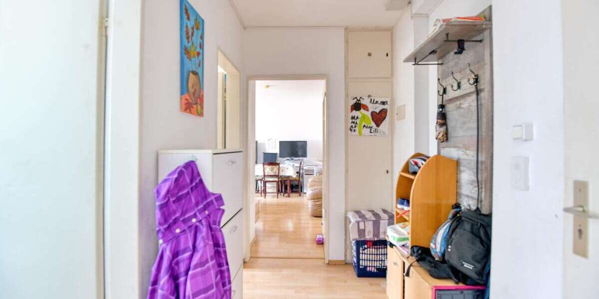Praktisch geschnittene 2-Zimmer-Wohnung an der Grenze zur Gartenstadt mit Balkon und Stellplatz - Terrassenwohnung Mannheim Gartenstadt | Angebot:27280338