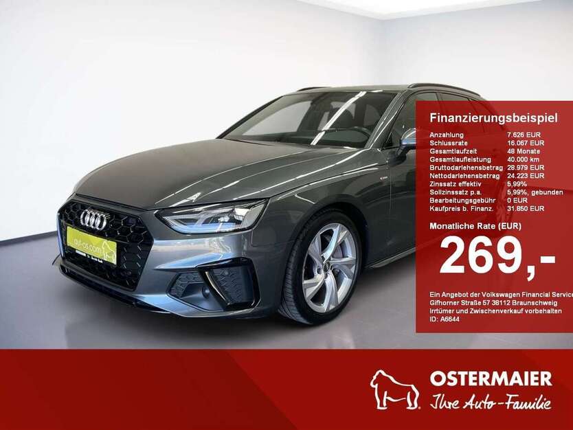 Audi A4 61.458 km 31.740 € Eggenfelden LK Pfarrkirchen 84307