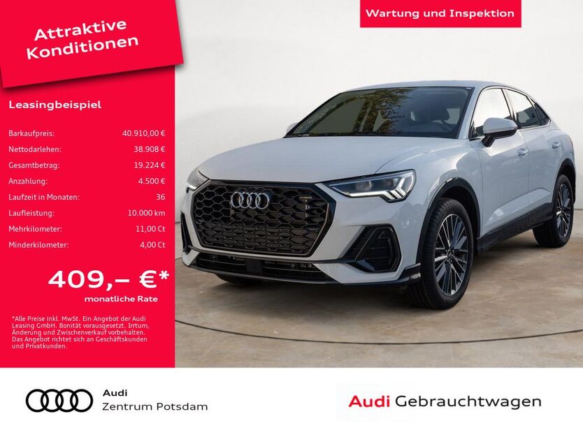 Audi Q3 10.000 km 39.911 € Potsdam 14482