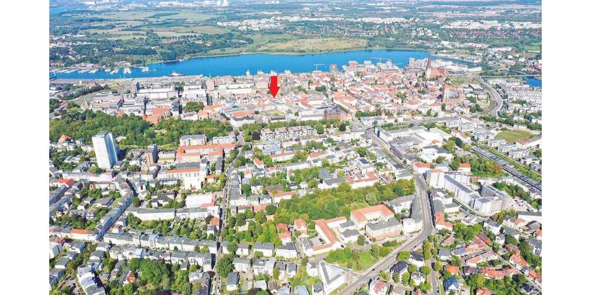 Etagenwohnung Rostock Stadtmitte - 2 Zimmer, 57 m&sup2;, 690&euro; | Angebot:25424476