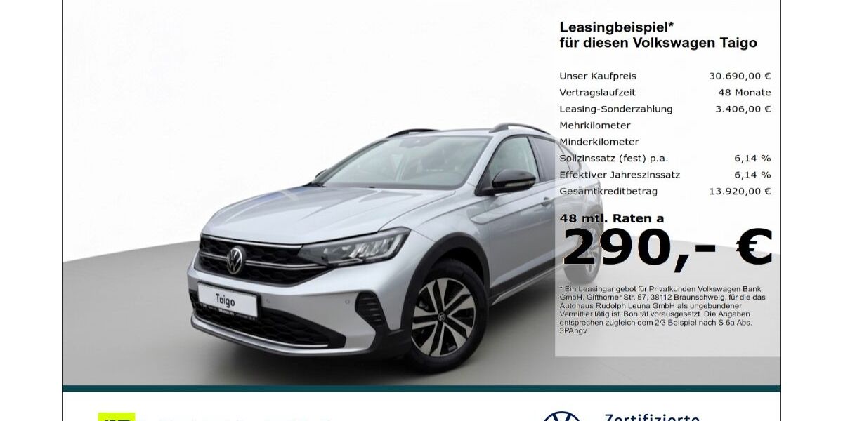 VW Taigo 1.500 km 27.370 &euro; Leuna 06237