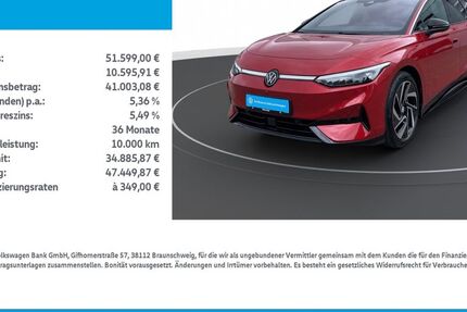 VW ID.7 16.224 km 51.599 &euro; Mühlhausen/Thüringen 99974