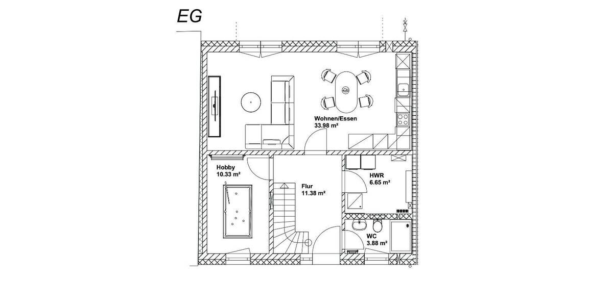 Einfamilienhaus Ohrdruf - 5 Zimmer, 126 m&sup2;, 348.980&euro; | Angebot:25707152