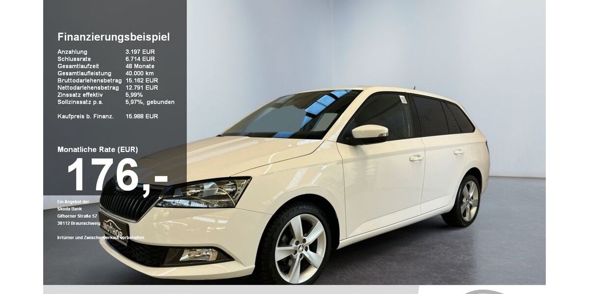 Skoda Fabia 38.040 km 15.988 &euro; Brandenburg 14770