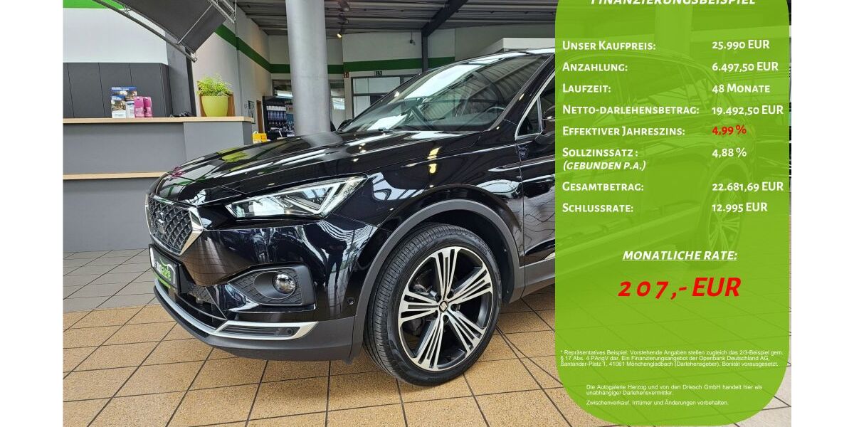 Seat Tarraco 66.000 km 25.990 &euro; Geilenkirchen 52511