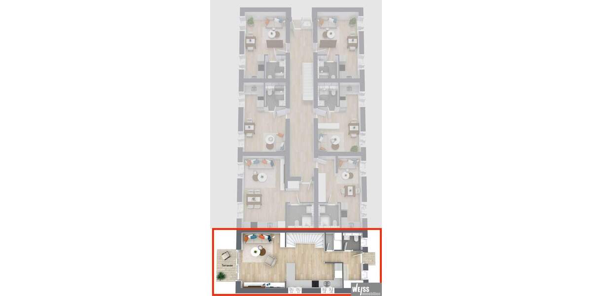 Etagenwohnung Hilpoltstein - 4 Zimmer, 105 m&sup2;, 594.001&euro; | Angebot:25802089