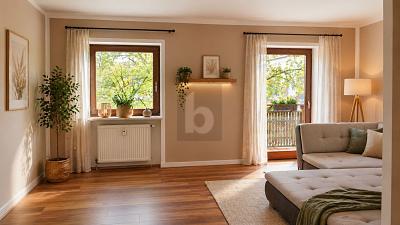 BESTE ZENTRALE LAGE MIT BERGBLICK - Etagenwohnung Höslwang | Angebot:27085365