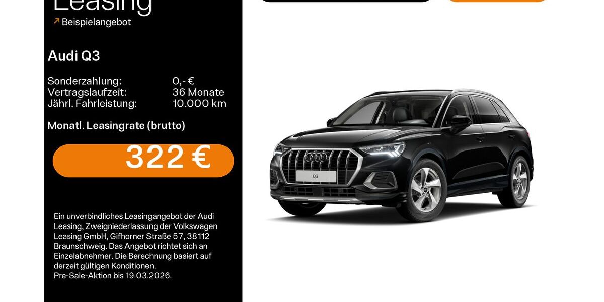 Audi Q3 5.759 km 38.980 &euro; Ebern 96106