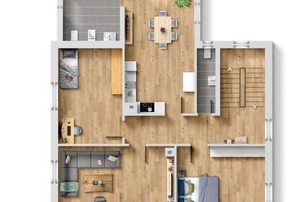 Wohnung Obergeschoss im historischen Speyerhaus – sanierter Altbau trifft auf modernen Wohnkomfort 3 zimmer