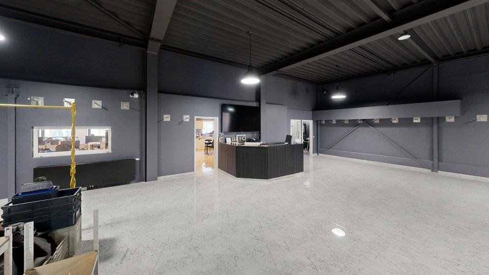 Hannover Laatzen - Gewerbefläche bzw Lager Aktenlager mit 340 m² zu vermieten, Küche, WC zimmer